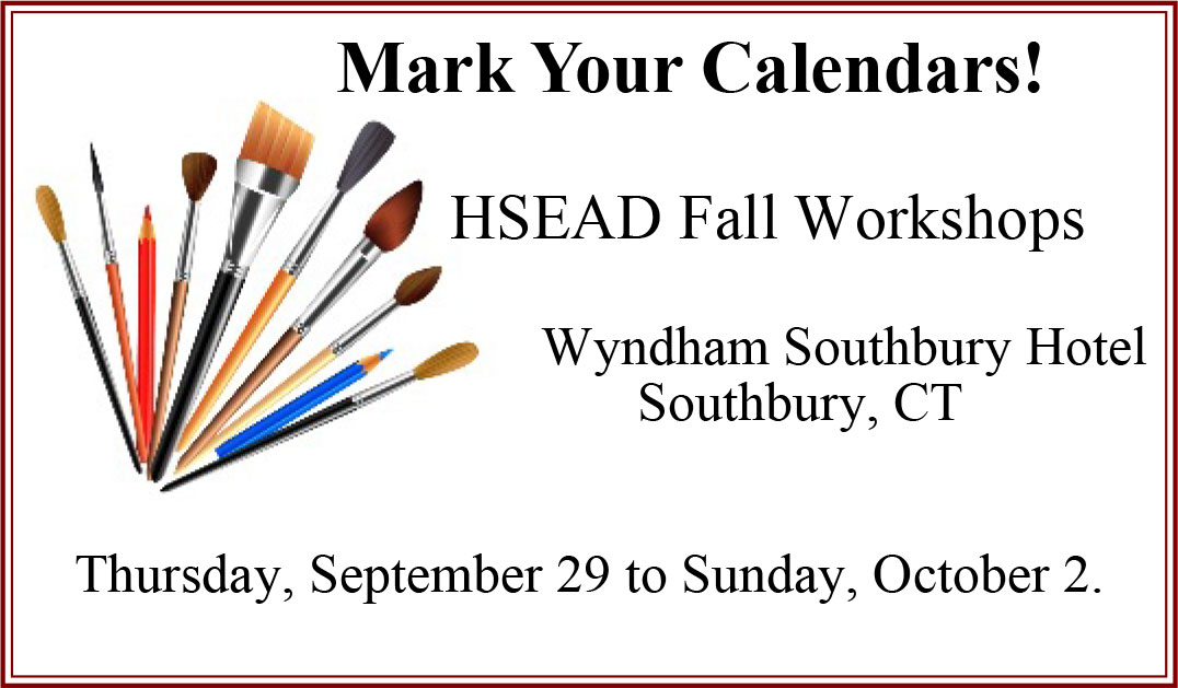 Mark Your Calendars! HSEAD Fall Workshop